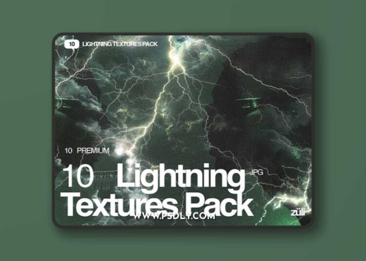 Lightning Overlays Pack for Photoshop 1 Lightning Overlays Pack for Photoshop