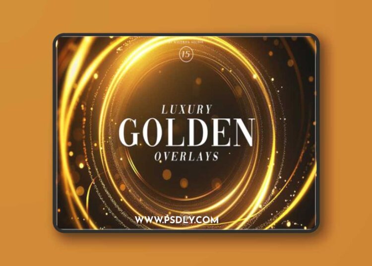Luxury Golden Overlays 1 Luxury Golden Overlays