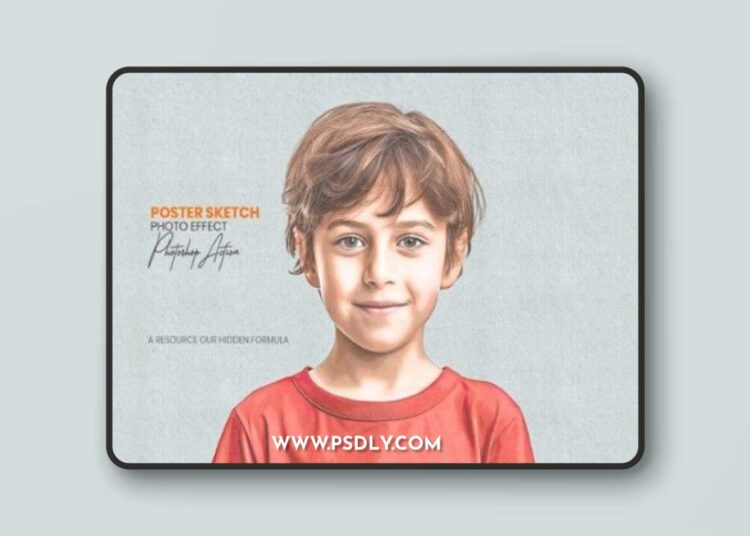 Poster Sketch Photoshop Action 1 Poster Sketch Photoshop Action