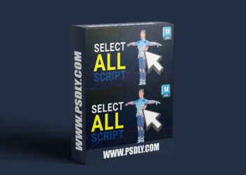 Select ALL Curve Controls - Script for Maya