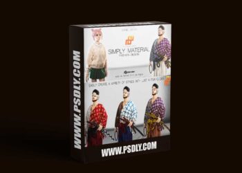 Simply Material | Fashion Design v1.7 for Blender 4.0 - 4.1