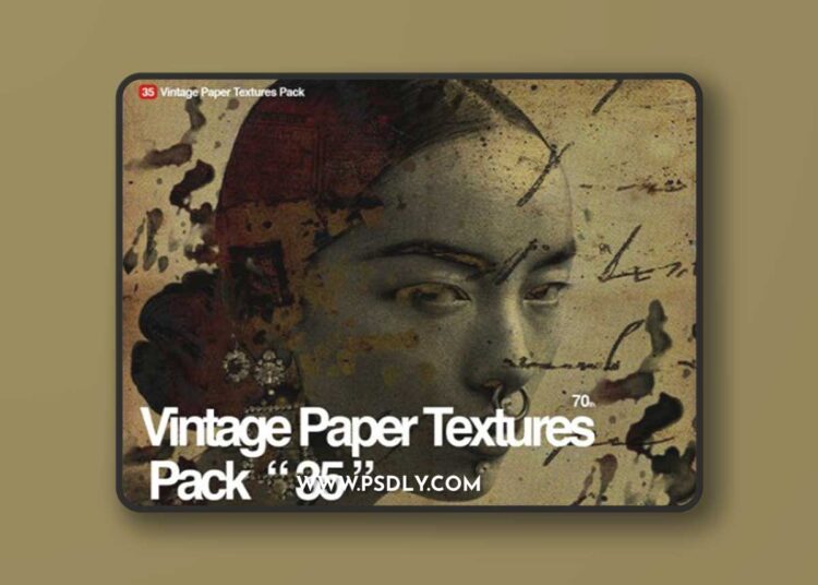 Vintage Paper Overlays Pack for Photoshop 1 Vintage Paper Overlays Pack for Photoshop