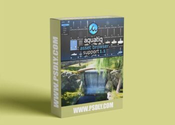 Water Library Aquatiq v2.0.0 for Blender