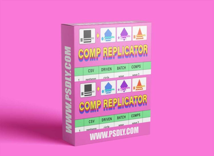 Aescripts Comp Replicator: CSV Driven Batch Comps v1.0 1 Aescripts Comp Replicator: CSV Driven Batch Comps v1.0