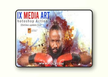 Mix Media Art PS Action