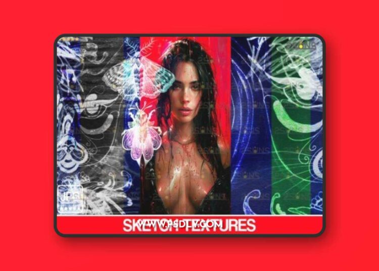 Photoshop Overlays, Sketch Drawings 1 Photoshop Overlays, Sketch Drawings