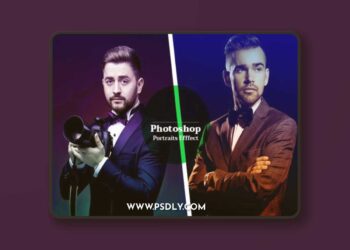 Portraits Effects - Photoshop Action