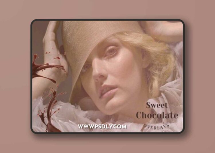 Sweet Chocolate - 40 Aesthetic Overlays 1 Sweet Chocolate - 40 Aesthetic Overlays