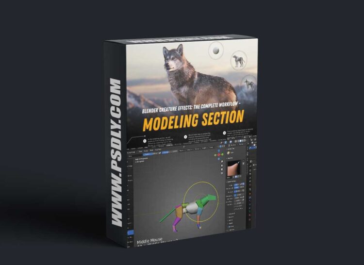 VFX Grace – Blender Creature Effects The Complete WorkFlow Modeling 1 VFX Grace – Blender Creature Effects The Complete WorkFlow Modeling