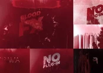 Videohive Blood Fx Pack For After Effects 53305218