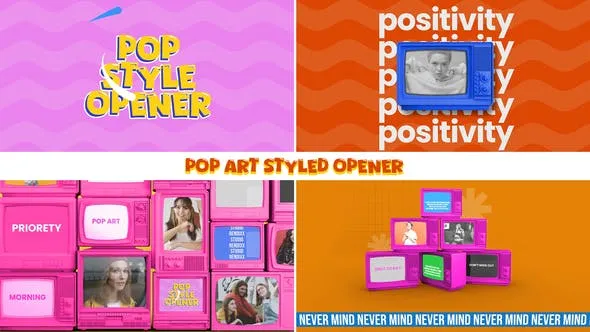 Videohive POP Art Styled Opener 53259234 1 Videohive POP Art Styled Opener 53259234