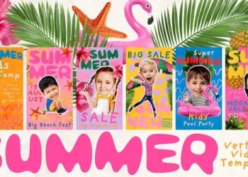 Videohive Summer Kids Reels 53330395