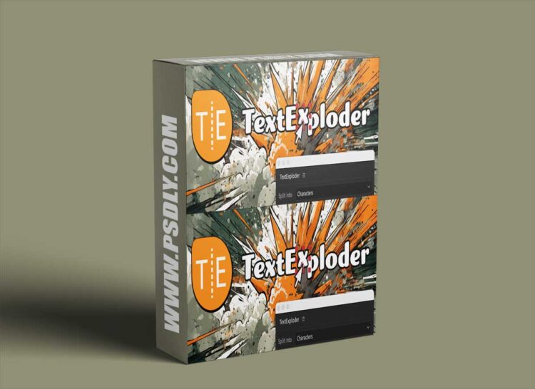 Aescripts TextExploder v3.0.001 1 Aescripts TextExploder 3.0.000
