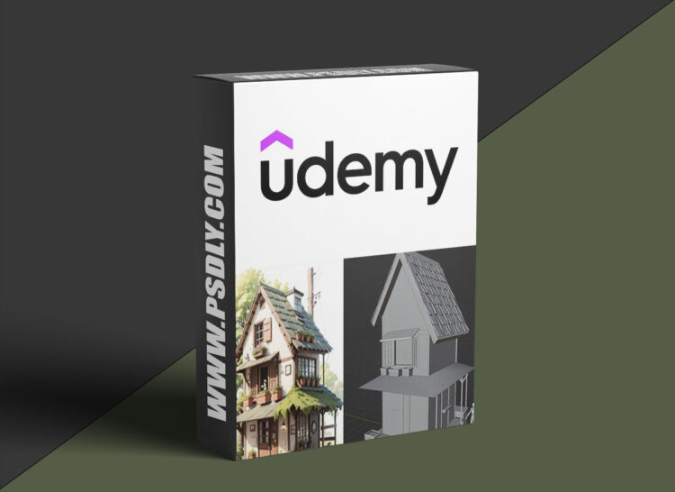 Charming Cottage in Blender, Substance Painter & UE 5.3 1 Charming Cottage in Blender, Substance Painter & UE 5.3