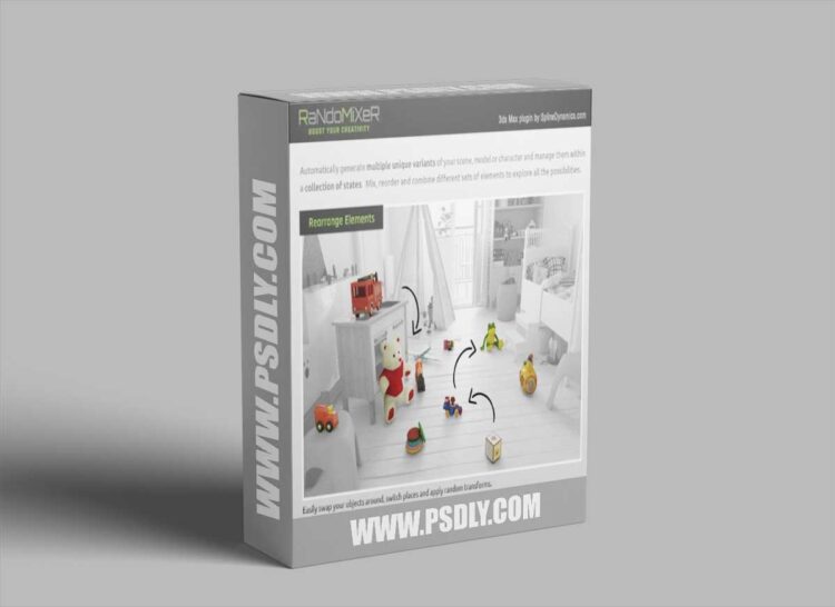 Rando Mixer 1.10 for 3ds max 1 Rando Mixer 1.10 for 3ds max