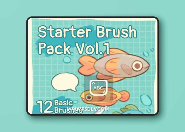 Starter Brush Pack for Procreate 1 Starter Brush Pack for Procreate