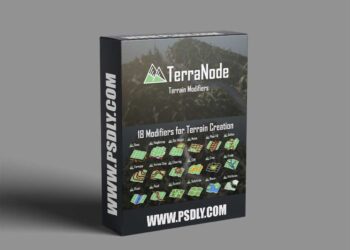 Terranode - Terrain Modifiers v1.3 for Blender