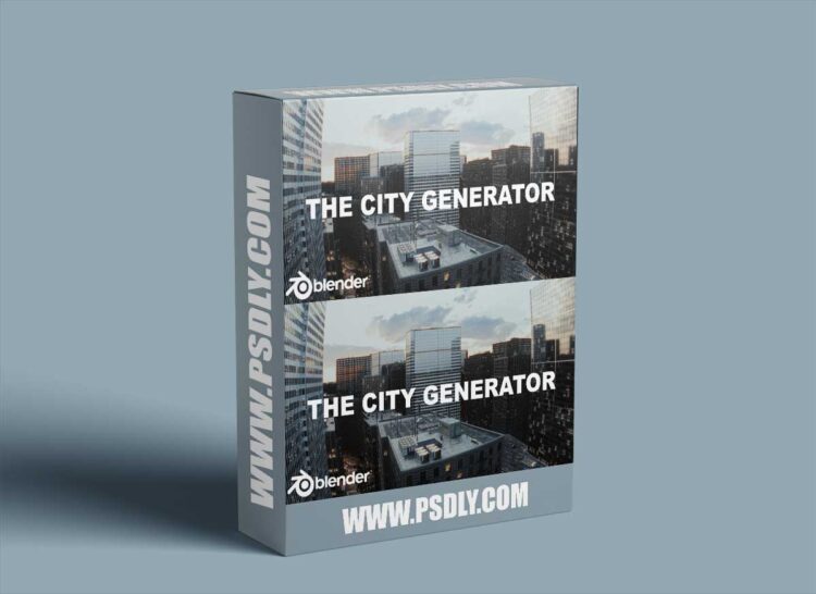 The City Generator v2.4 for Blender 1 The City Generator v1.1 for Blender