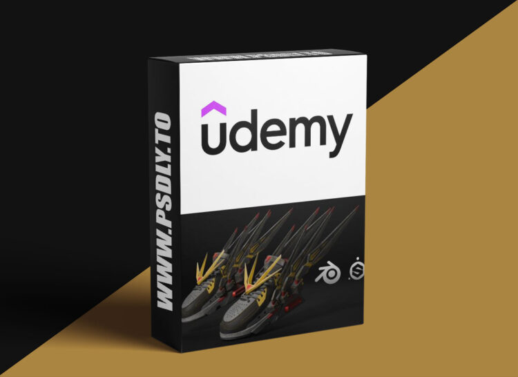 Udemy - Sci-Fi Sneaker Design in Blender 1 Udemy - Sci-Fi Sneaker Design in Blender