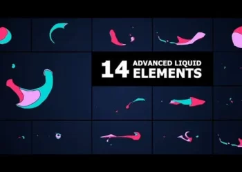 Videohive Advanced Liquid Elements for After Effects 54063731