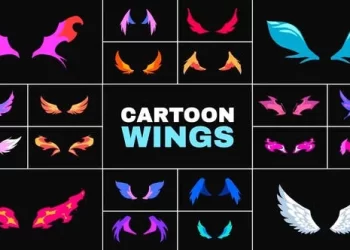Videohive Cartoon Wings for After Effects 53963543