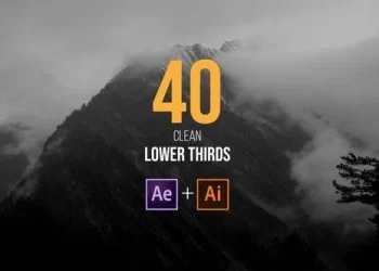 Videohive Clean Lower Thirds 53965868