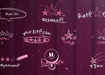 Videohive Drawn Rates Titles for After Effects 53578471