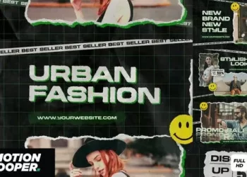 Videohive Stylish Modern Paper Slideshow 53979066