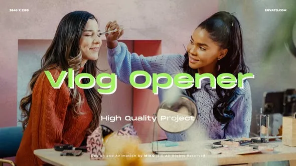 Videohive Vlog Opener 53988151 1 Videohive Vlog Opener 53988151