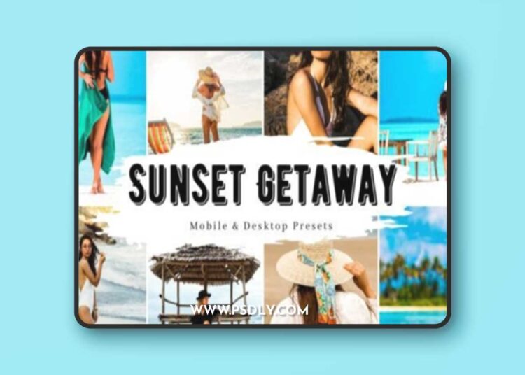 10 Sunset Getaway Lightroom Presets 1 10 Sunset Getaway Lightroom Presets