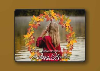 50 Autumn Splendor Overlays