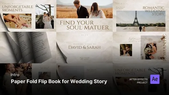 Videohive Intro - Paper Fold Flip Book for Wedding Story Effects Project Files 54301998 1 Videohive Intro - Paper Fold Flip Book for Wedding Story Effects Project Files 54301998