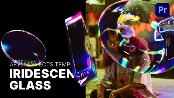 Videohive Iridescent Glass 54342221 1 Videohive Iridescent Glass 54342221