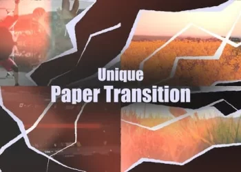 Videohive Paper Cut Transitions 54183611