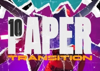 Videohive Paper Transition V2 54269074
