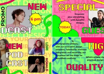 Videohive Podcast Promo Slides for After Effects 54446633