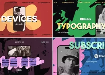 Videohive Smartphone Devices Typography for After Effects 54084739