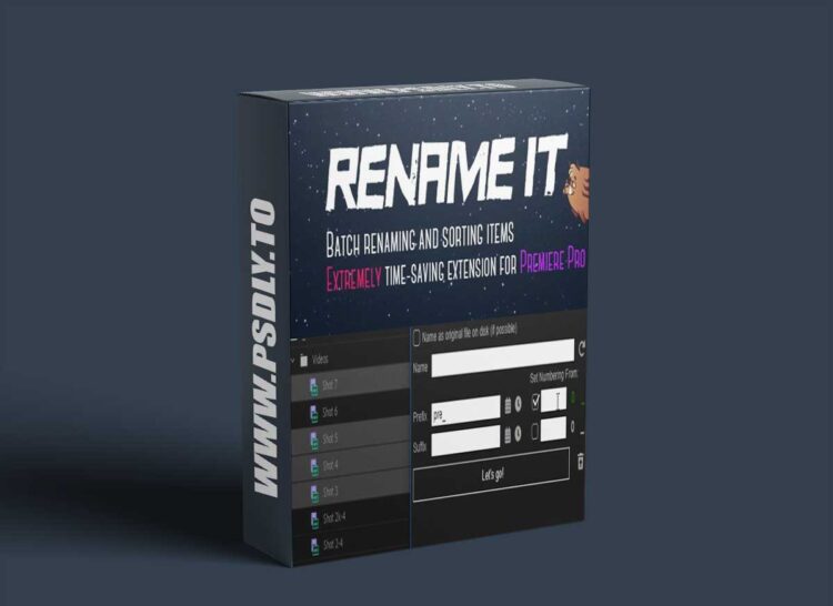 Aescripts Rename It! v1.0.2 1 Aescripts Rename It! v1.0.2