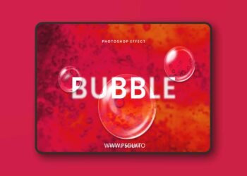 Bubble Photo Effect LPFQ9NV