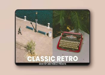 Classic Retro - Desktop and Mobile Presets HTDTDB6