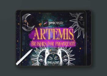 Dans Artemis Brush Stamp Procreate 96SQA4G