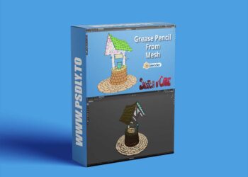 Grease Pencil From Mesh v2.60 Pro for Blender