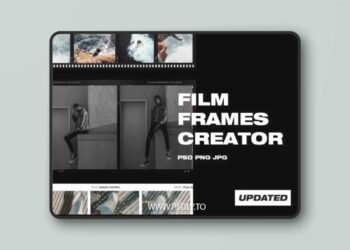 High Quality Film Frames Creator