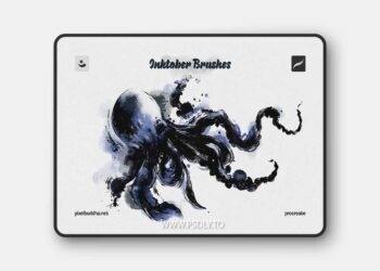 Inktober Procreate Brushes B56Z9K8