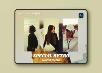 Special Retro Photoshop Action BQVCH56