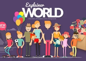 Videohive Explainer World Characters 54738266