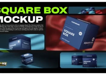 Videohive Square Box Mockup 54850746