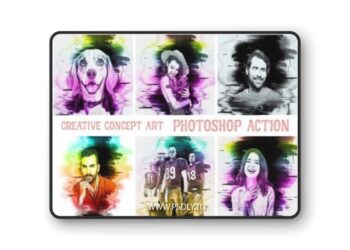Creative Concept Art Photoshop Action