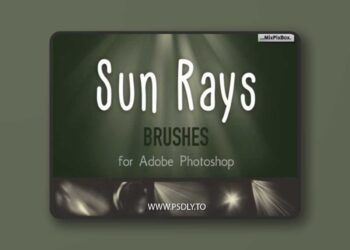 Creativemarket - SUN RAYS Brushes for Adobe Photoshop 94601334
