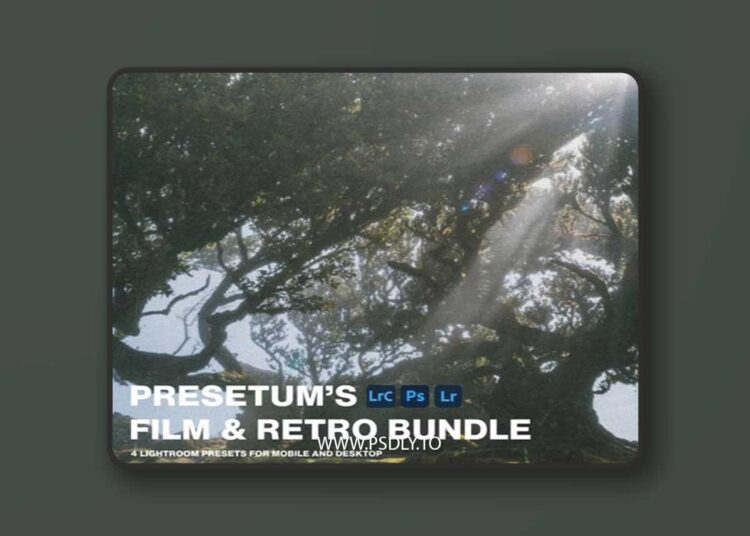 Film & Retro Bundle - Mobile & Desktop Lightroom Presets 1 Film & Retro Bundle - Mobile & Desktop Lightroom Presets